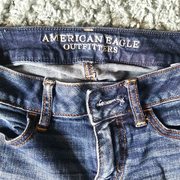 American Eagle Bootcut Jeans, Size 0 - Picture 3 of 5